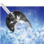OFKPO Pelle INOX Pelle à Farine INOX, Pelle à Nourriture pour Barre de Fête de Mariage Outils Accessoires de Cuisine