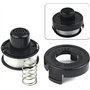 Lot de 3 bobines de fil et couvercle pour débroussailleuse A6226 GL250 GL310 GL360 Bobine et fil de rechange