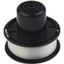 Lot de 3 bobines de fil et couvercle pour débroussailleuse A6226 GL250 GL310 GL360 Bobine et fil de rechange
