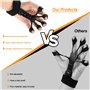 Kit Hand Grip Strengthener, 2pcs Hand Strengthener, Entraîneur de Doigts Musculation, 6 Niveaux De Résistance grip Musculation，p