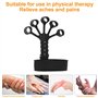 Kit Hand Grip Strengthener, 2pcs Hand Strengthener, Entraîneur de Doigts Musculation, 6 Niveaux De Résistance grip Musculation，p