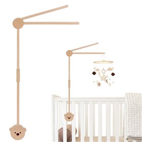 Bearrerp Petit Ours Support mobile pour lit bébé