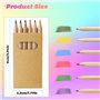 Crayons en Bois Multicolores pour Enfants
