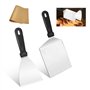 Sprifityy Set de spatules à Barbecue en Acier Inoxydable