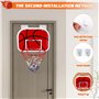 Mini Panier de Basket Set, Panier de Basket Interieurt avec Ballon de Basket、Pompe à Ballon und Outils d'installation, Mini Pani