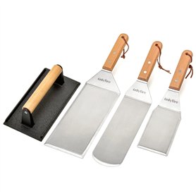 Onlyfire 4 Pièces Ustensiles pour Plancha