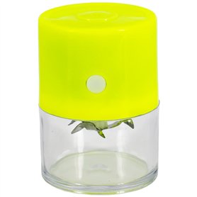 EUROGROW Broyeur électrique - Moulin à herbes à pollen et épices - Broyeur électrique portable - Moulin à herbes sèches - Hachoi