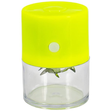 EUROGROW Broyeur électrique - Moulin à herbes à pollen et épices - Broyeur électrique portable - Moulin à herbes sèches - Hachoi