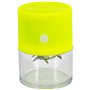 EUROGROW Broyeur électrique - Moulin à herbes à pollen et épices - Broyeur électrique portable - Moulin à herbes sèches - Hachoi