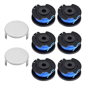 CHIHOLEN 6 Bobine Fil Coupe Bordure Compatible avec Ryobi RAC124 AC14RL3A