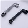 chiwanji Potence de Vélo Vintage 22,2 mm en Alliage d'aluminium sous Forme de Col de Cygne 40 mm Longueur pour Guidon de 25,4 mm