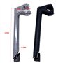 chiwanji Potence de Vélo Vintage 22,2 mm en Alliage d'aluminium sous Forme de Col de Cygne 40 mm Longueur pour Guidon de 25,4 mm