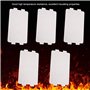 5Pack Plaque Mica Micro Ondes, Plaque Mica, Plaque Micro Ondes pour le restaurant de bureau de cuisine à domicile