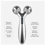 Rouleaux Pour Le Visage, Masseur Facial Anti Rides, Sloaire Electrostimulateur Peau éLectrique, Anti - âGe, Facial Roller Massag