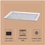 De Buyer - Plaque pâtissière en aluminium perforée aux bords pincés - 40 x 30 cm -, Argent