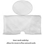 MALAYAS- 2 x Shark Steam Cleaner Mop Pocket Cleaning Pads Covers for S2901 S3501 S3502 S3601 S3701 S3901 SM200 S3455 S4501 by De
