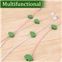 Clips Plantes 30 Pièces,Clip Plante grimpante,De Fixation Végétale Clips,Mur Support Vigne,Clip de câble de Bureau,Végétal Mur S