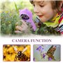 Microscope Enfant,500X Microscope Numérique Portable avec écran IPS 2"