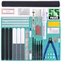 Keadic Lot de 55 outils de modélisation professionnels de base pour loisirs créatifs