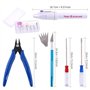 Keadic Lot de 55 outils de modélisation professionnels de base pour loisirs créatifs, kit d'outils de construction Gunpla, kit d