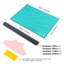 Keadic Lot de 55 outils de modélisation professionnels de base pour loisirs créatifs, kit d'outils de construction Gunpla, kit d