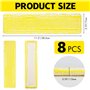 FenstersaugerÓ 8 Pièces Vadrouille en Microfibre Compatible avec Lave Vitre Karcher WV2 WV5 WV6 Plus Premium