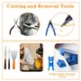 KOMABLEN 84 Pièces kit Modelisme, Accessoires Outils Imprimante 3d, Kit Impression 3d avec Ebavureur, Kit Nettoyage Imprimante, 