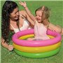 Intex - 57107NP - Pataugette Ronde Rainbow, 61 x 22 cm