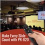 Présentateur Powerpoint et Keynote avec télécommande sans Fil et Présentateur Keynote avec Souris sans Fil (PR-820) par Red Star