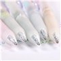 16 Stylos Gels de Couleur Pailleté