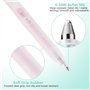 EooUooIP Stylo Gel Paillette,Stylos à Bille à Encre Gel,Stylo Pail-lette,16 Stylos Gels de Couleur Pailleté,Idéal pour Livres à 