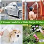 Diealles Shine Douche Camping, Douche Portable avec Batterie 5200mAh, Douche Solaire Camping avec Rangements, Douchette Camping 