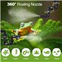 Diealles Shine Système de Brumisation Intelligent pour Reptiles avec Arroseur de Brouillard Réglab