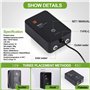 Humidificateur pour Reptiles, Diealles Shine Système de Brumisation Intelligent pour Reptiles avec Arroseur de Brouillard Réglab