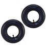 RUHUO 2 Jeux de Chambres à air 4.10/3.50-4 "pneus Remplacement pour Diables