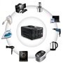 Cantonape 5000VA Transformateur USA Convertisseur de Tension 5000W 110V et 220V Sortie AC Entrée : 110V ou 220V