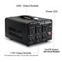 Cantonape 5000VA Transformateur USA Convertisseur de Tension 5000W 110V et 220V Sortie AC Entrée : 110V ou 220V