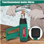HYCHIKA Decapeur Thermique, 60℃- 600℃ Température variable en continu, Moteur en cuivre pur 1800W, Protection contre les surchar