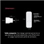 KYF Lot de 6 Prises 2300W avec 2 télécommandes intérieure (Power_Strip, 3 Prises, Type E, 230V, 10A)