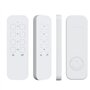 KYF Lot de 6 Prises 2300W avec 2 télécommandes intérieure (Power_Strip, 3 Prises, Type E, 230V, 10A)