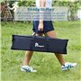 Pointyard Ensemble de croquet pour 6 joueurs avec maillets en bois, boule colorée, guichets, piquets pour adultes/adolescents/fa