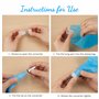 Douilles à Pâtisserie Acier Inoxydable DIY Kits pour Décoration de Gâteaux avec Poches à Douille Réutilisable pour Tarte, Biscui