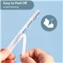 COLORWING Lot de 3 rubans encreurs compatibles pour Brother Ptouch TZe-131 - Noir sur transparent 12 mm - Tze131 TZ 131 - Pour B