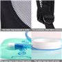 Sporgo Sac à dos d'hydratation de 2 l avec poche à eau : sac à dos étanche sans BPA, sac à dos d'hydratation sac à dos de vélo, 