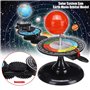Comtervi Système Solaire Globes Terre Orbite Lunaire Planétarium Modèle Outils Education Démo Astronomie pour Étudiants Enfants