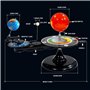 Comtervi Système Solaire Globes Terre Orbite Lunaire Planétarium Modèle Outils Education Démo Astronomie pour Étudiants Enfants