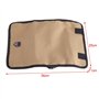 VOBOR Sac à outils - 36 * 25cm Sacoche outils Électricien Trousse outils
