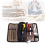 VOBOR Sac à outils - 36 * 25cm Sacoche outils Électricien Trousse outils
