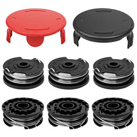 Lot de 6 bobines de Fil de Coupe 6 m de Rechange