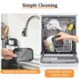2 Pièces Grille Anti Projection pour Air Fryer Ninja Double Stack XL SL400EU SL300EU, Réutilisable Accessoires Silicone Anti Ecl